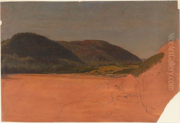 Mt. Desert Island ?, landscape Oil Painting by Frederic Edwin Church