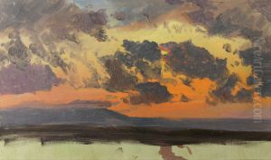 Sky at sunset, Jamaica, West Indies