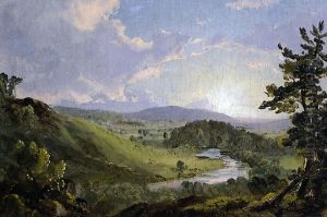 Study for View near Stockbidge, Massachusetts