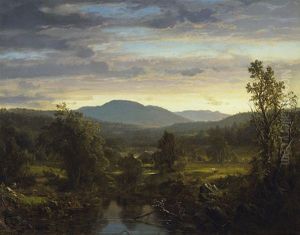 Sunset in the Berkshire Hills