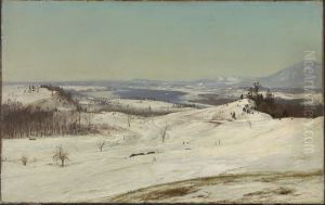 View from Olana in the Snow