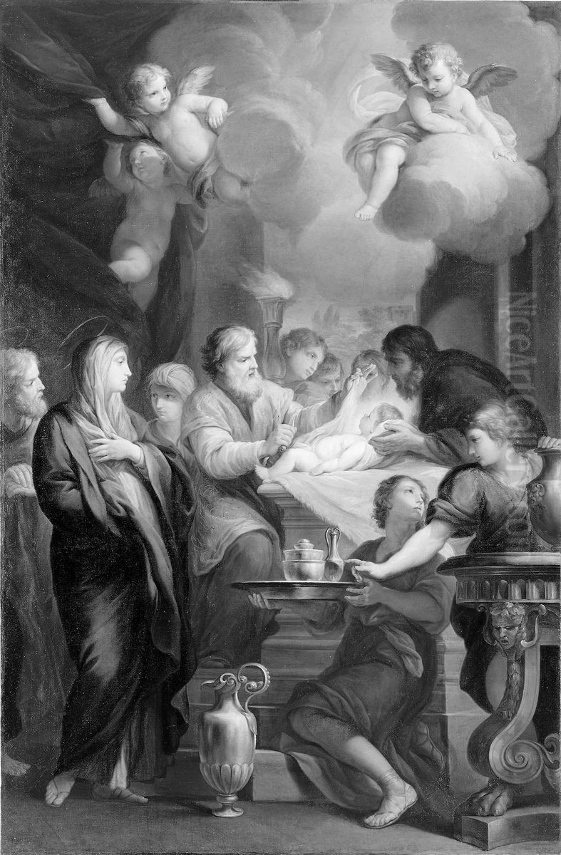 The Circumcision Oil Painting by Stefano Pozzi