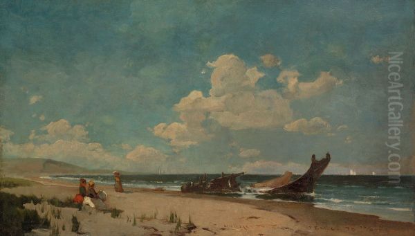 Nantasket Beach Oil Painting by Emil Carlsen
