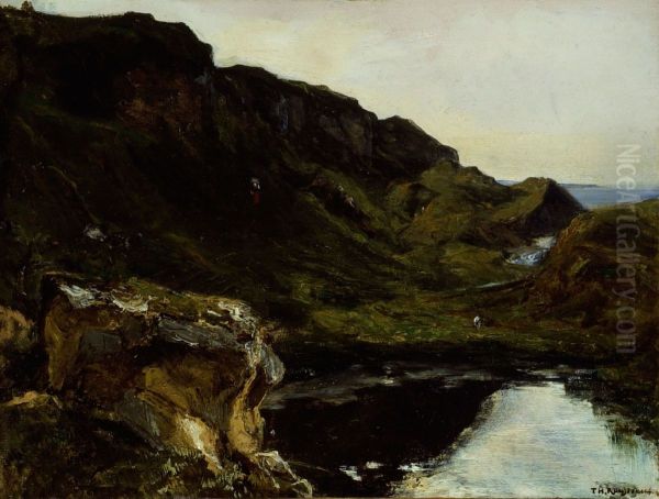Landscape Oil Painting by Theodore Rousseau