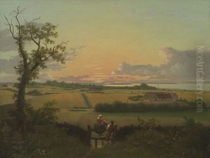 Landscape with a Stile. The Isle of Mon