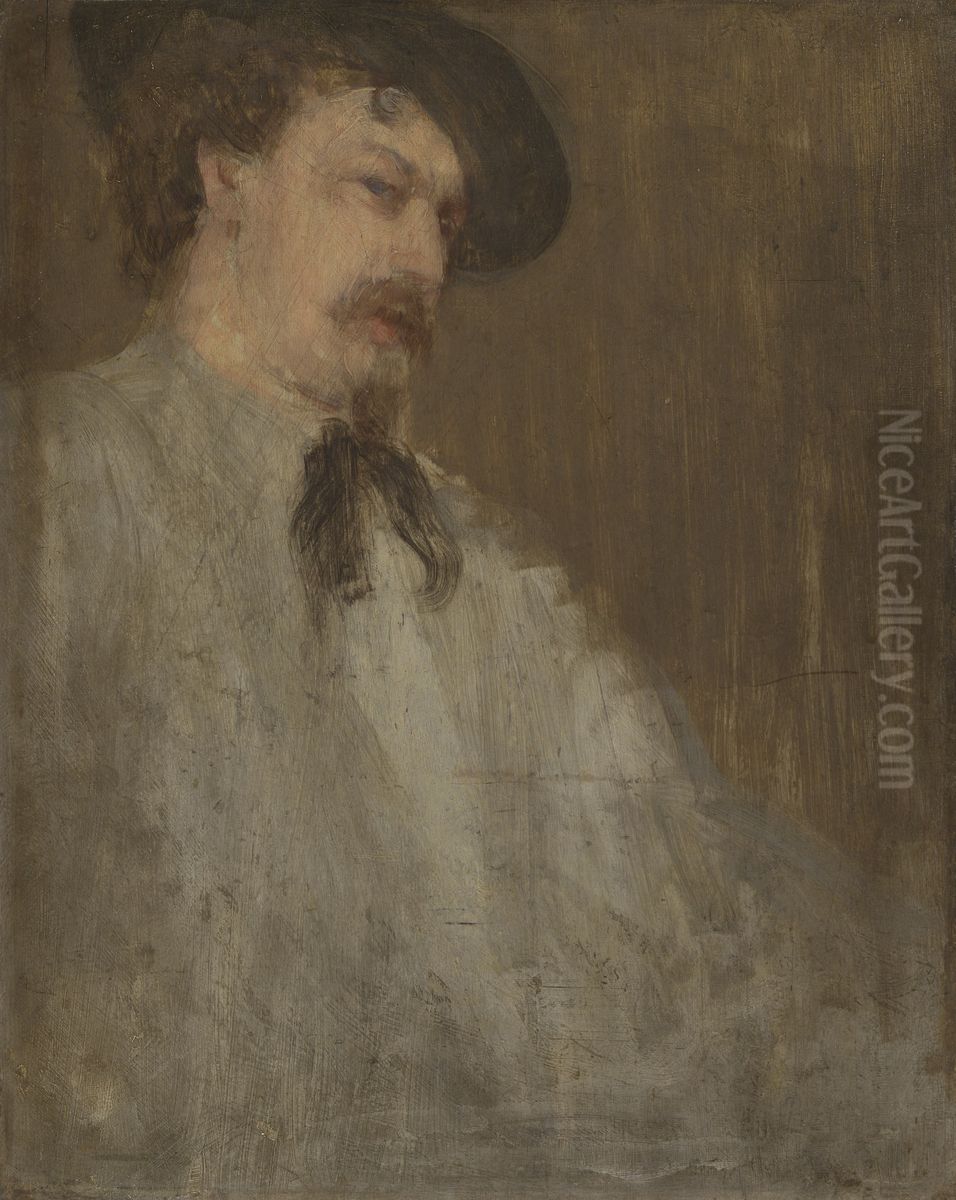 Portrait of Dr. William McNeill Whistler Oil Painting by James McNeill Whistler