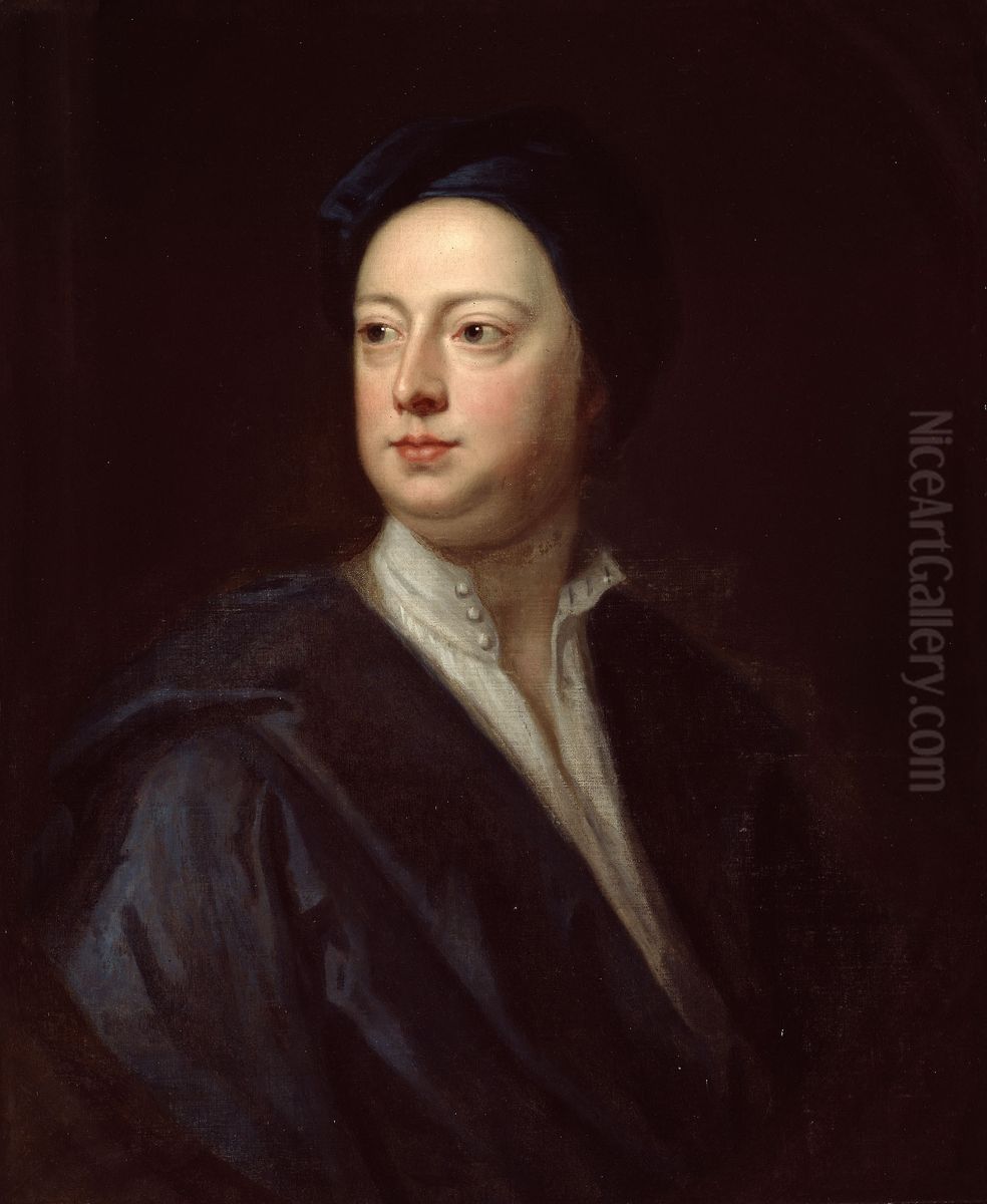 Sir Andrew Fountaine Oil Painting by Jonathan Richardson