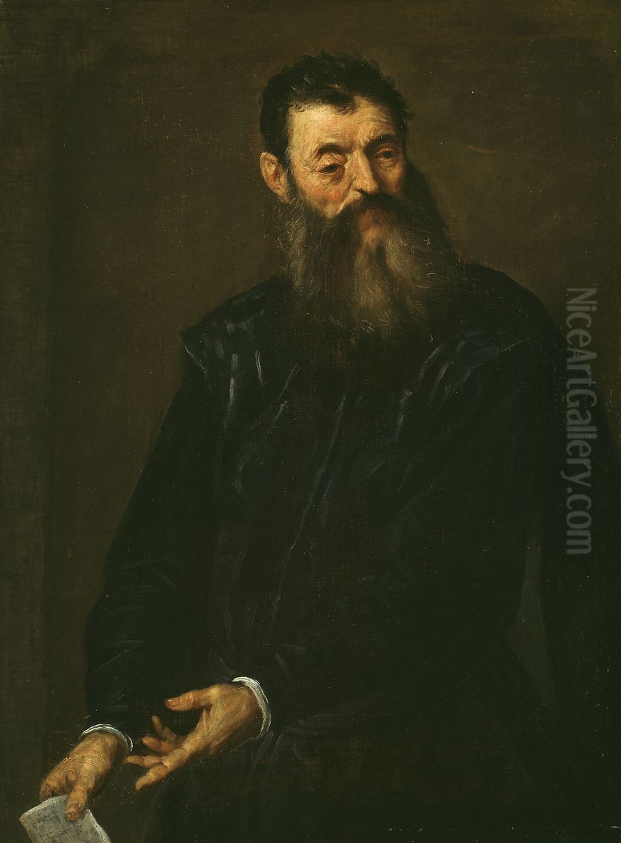 Portrait of a Gentleman Oil Painting by Palma il Giovane