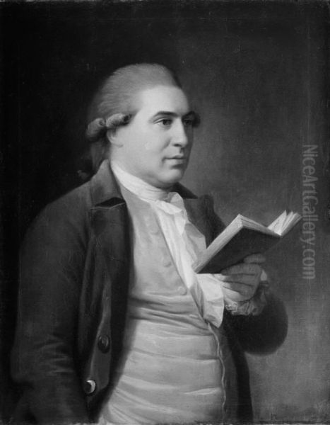 Skuespilleren Frederik Schwarz Oil Painting by Jens Juel