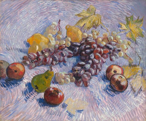 Grapes, Lemons, Pears, and Apples Oil Painting by Vincent Van Gogh
