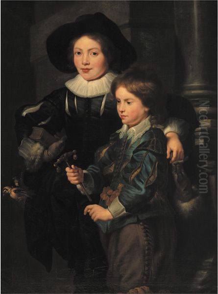 Rubens' sonner Oil Painting by Hans Hansen