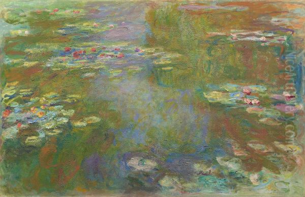Water Lily Pond Oil Painting by Claude Monet