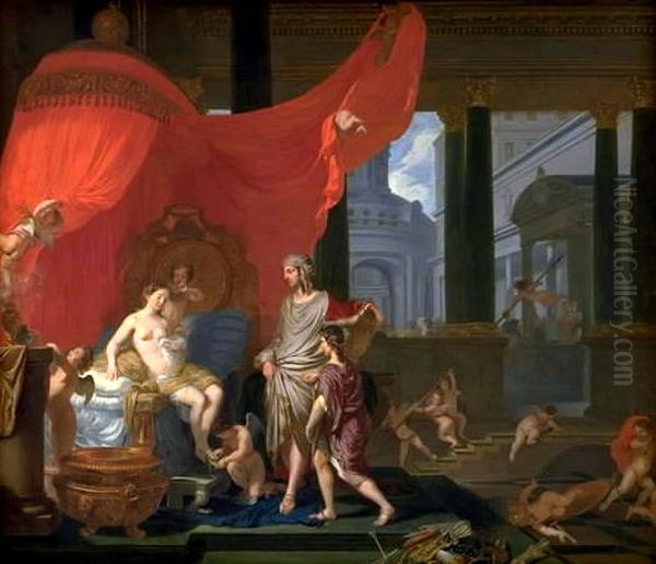 The Wedding of Alexander and Roxana Oil Painting by Gerard de Lairesse