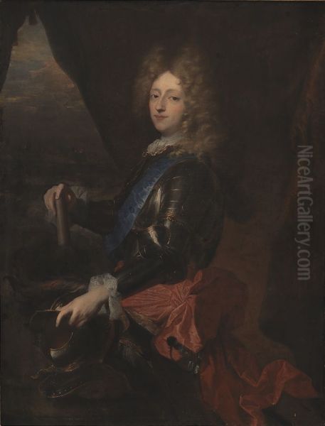 Portrait ofFrederick IV of Denmark Oil Painting by Hyacinthe Rigaud