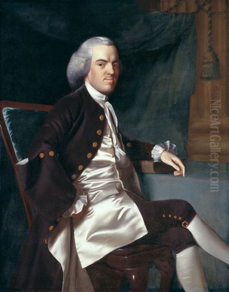 Daniel Hubbard Oil Painting by John Singleton Copley