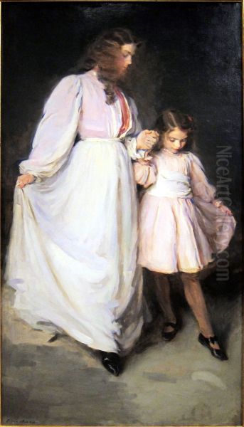 The Dancing Lesson Oil Painting by Cecilia Beaux