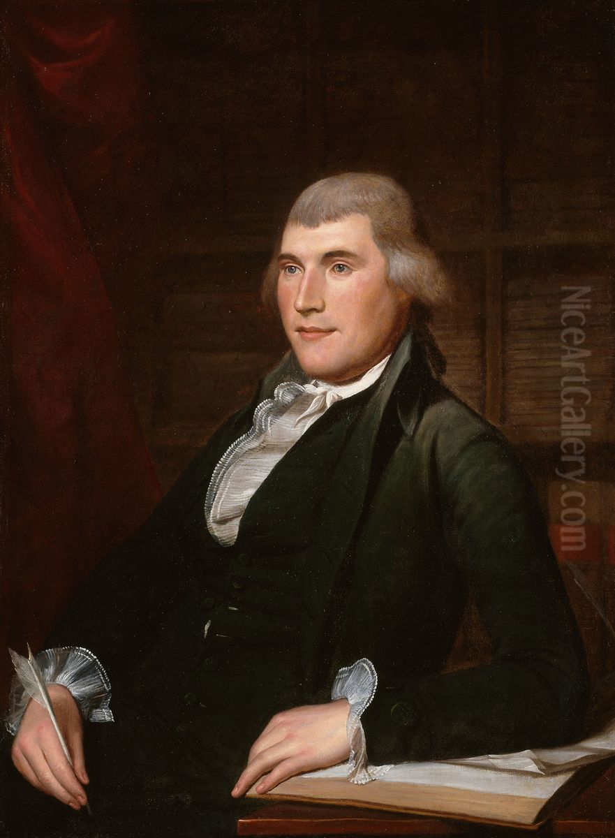 John Nicholson Oil Painting by Charles Willson Peale