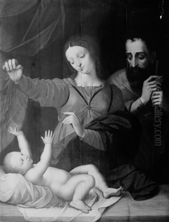 The Holy Family Oil Painting by Raphael