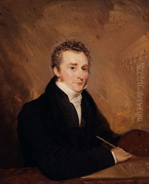John Martin Oil Painting by unknown