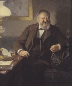 Portraet af Sophus Schandorph