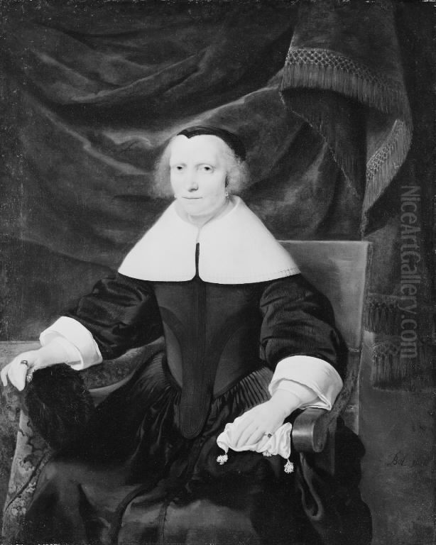 Portrait of a Woman Oil Painting by Ferdinand Bol