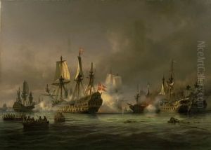En episode af soslaget i Koge Bugt 1677