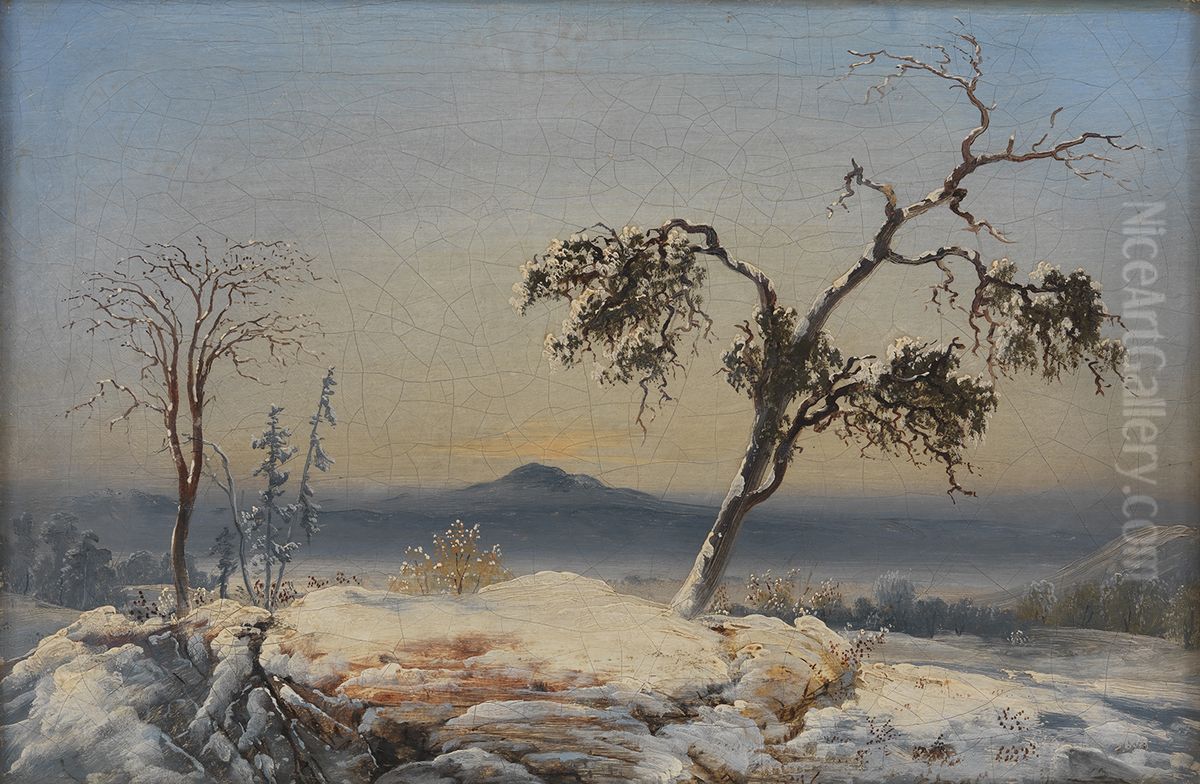 Landscape from Finnmark Oil Painting by Peder Balke