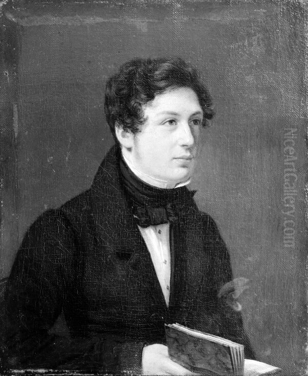 Jacob Nansen Oil Painting by Wilhelm Marstrand