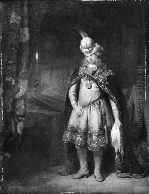 Joseph Crying in his Chamber after Having Seen his Brother Benjamin Again Oil Painting by Arent de Gelder