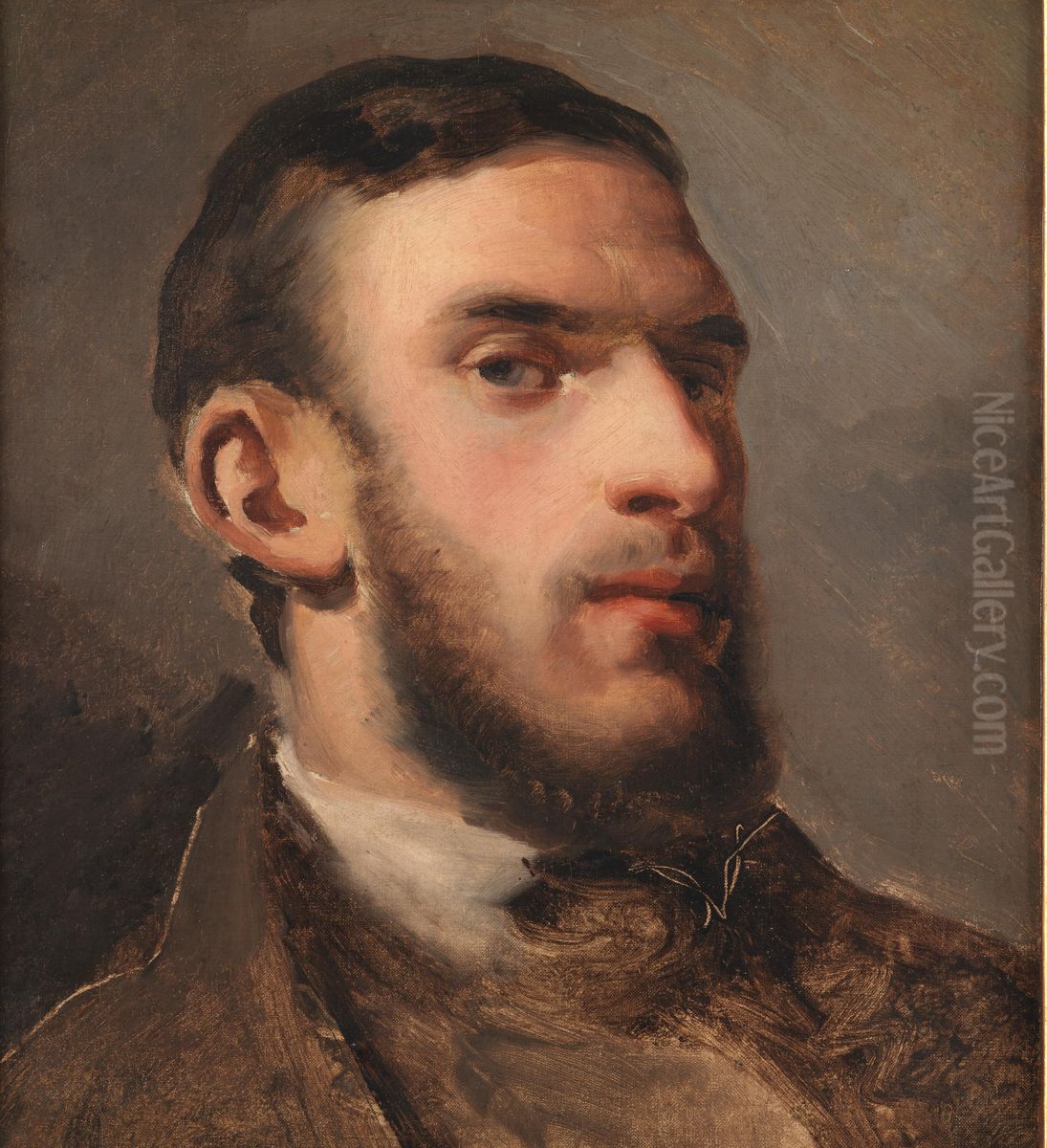 Self-portrait Oil Painting by Camille Pissarro
