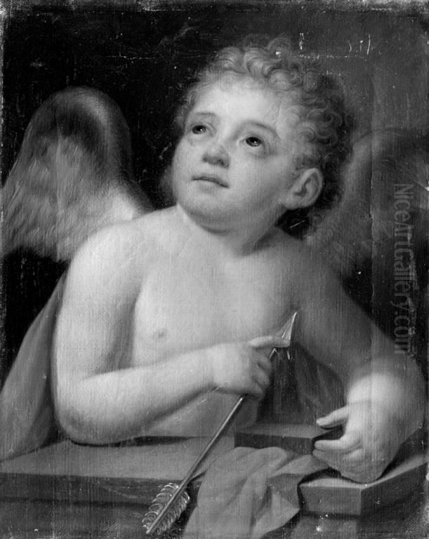 Cupid Oil Painting by Anton Raphael Mengs Cupid Oil Painting by Anton Raphael Mengs