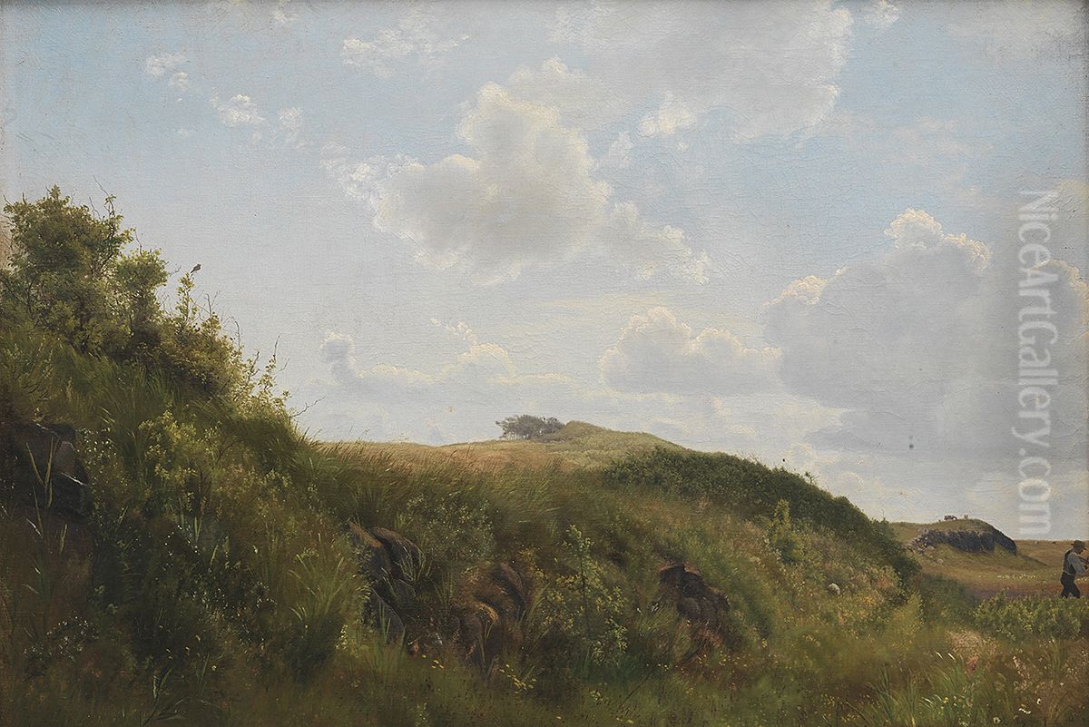 Junidag ved Rorvig Oil Painting by Vilhelm Kyhn