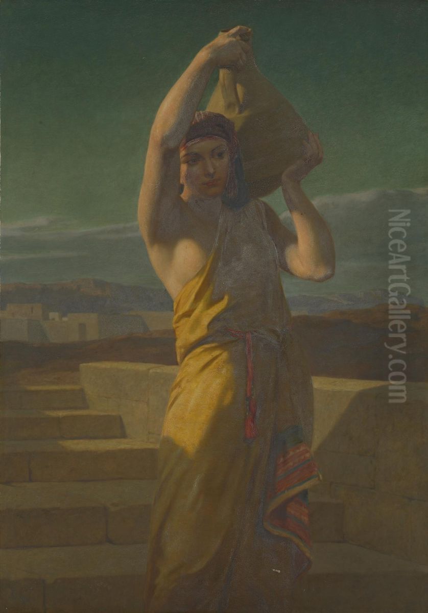 Rachel Oil Painting by Frederick Goodall