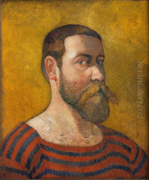 Self-portrait Oil Painting by Jan Verkade