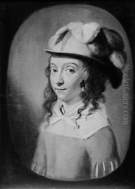 Portrait of a Lady Oil Painting by Abraham Wuchters