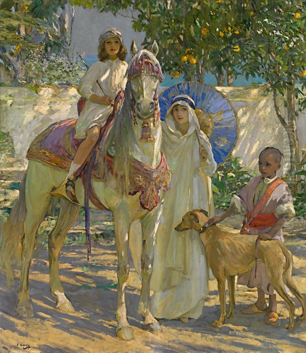 In Morocco Oil Painting by John Lavery