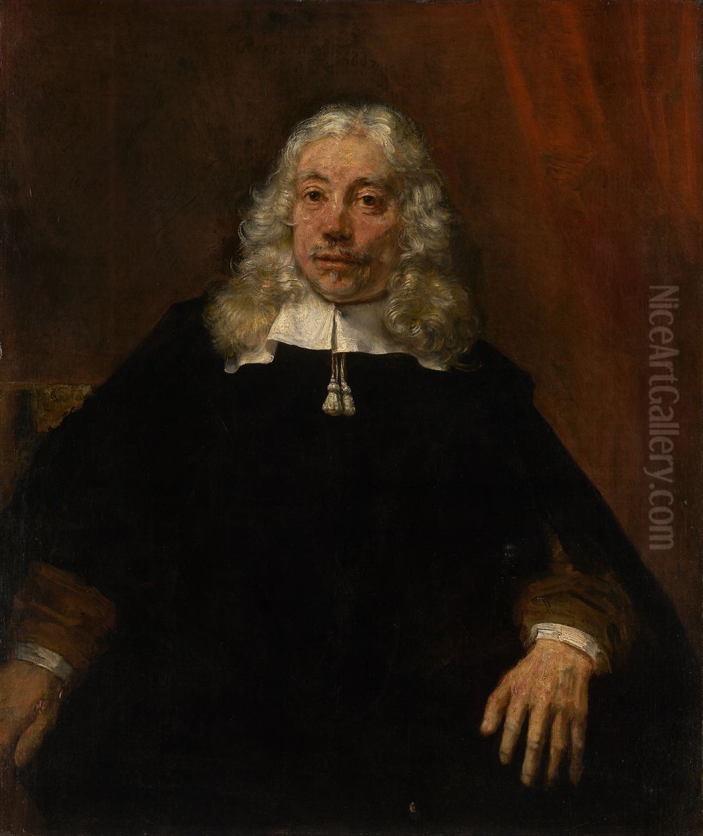 Portrait of a White-haired Man Oil Painting by Rembrandt Portrait of a White-haired Man Oil Painting by Rembrandt