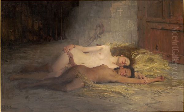 La Victoire de la foi Oil Painting by Saint George Hare