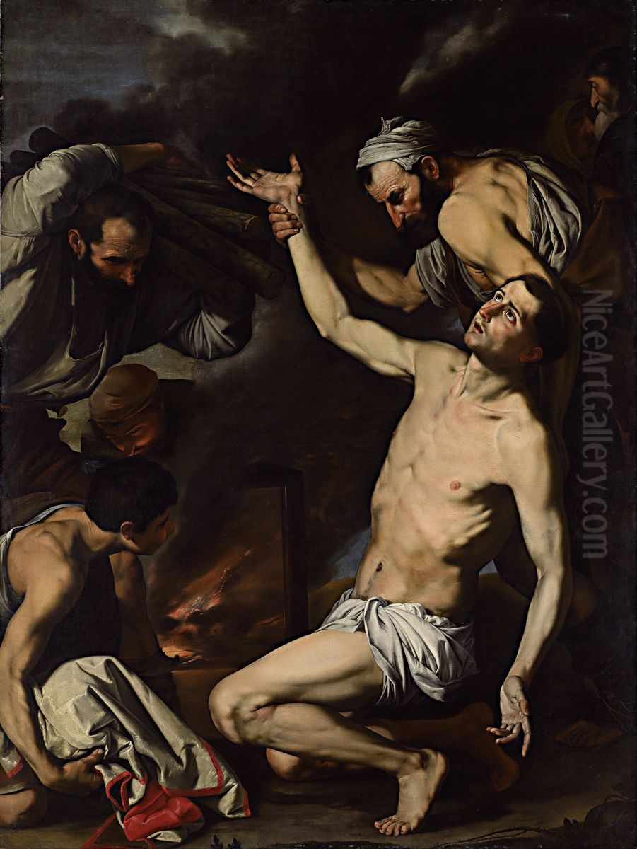 Martyrdom of St Lawrence Oil Painting by Jusepe de Ribera
