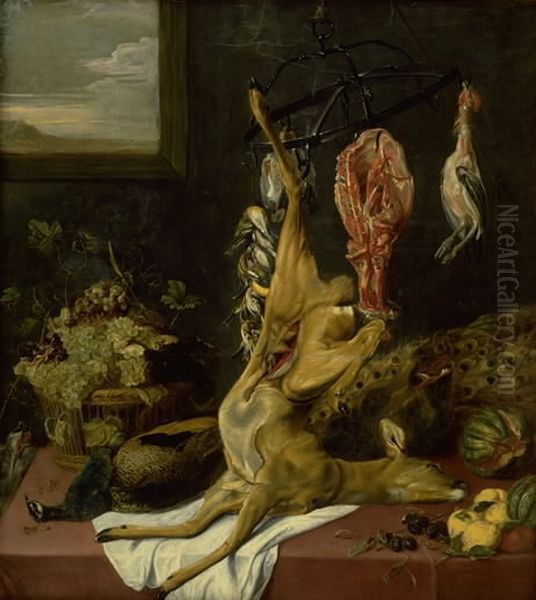 Vildt og frugter Oil Painting by Frans Snyders