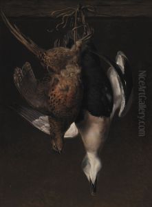 Game. A Pheasant and an Eider Game. A Pheasant and an Eider