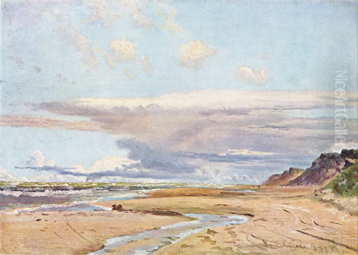 Strand ved Kandestederne Oil Painting by Vilhelm Kyhn