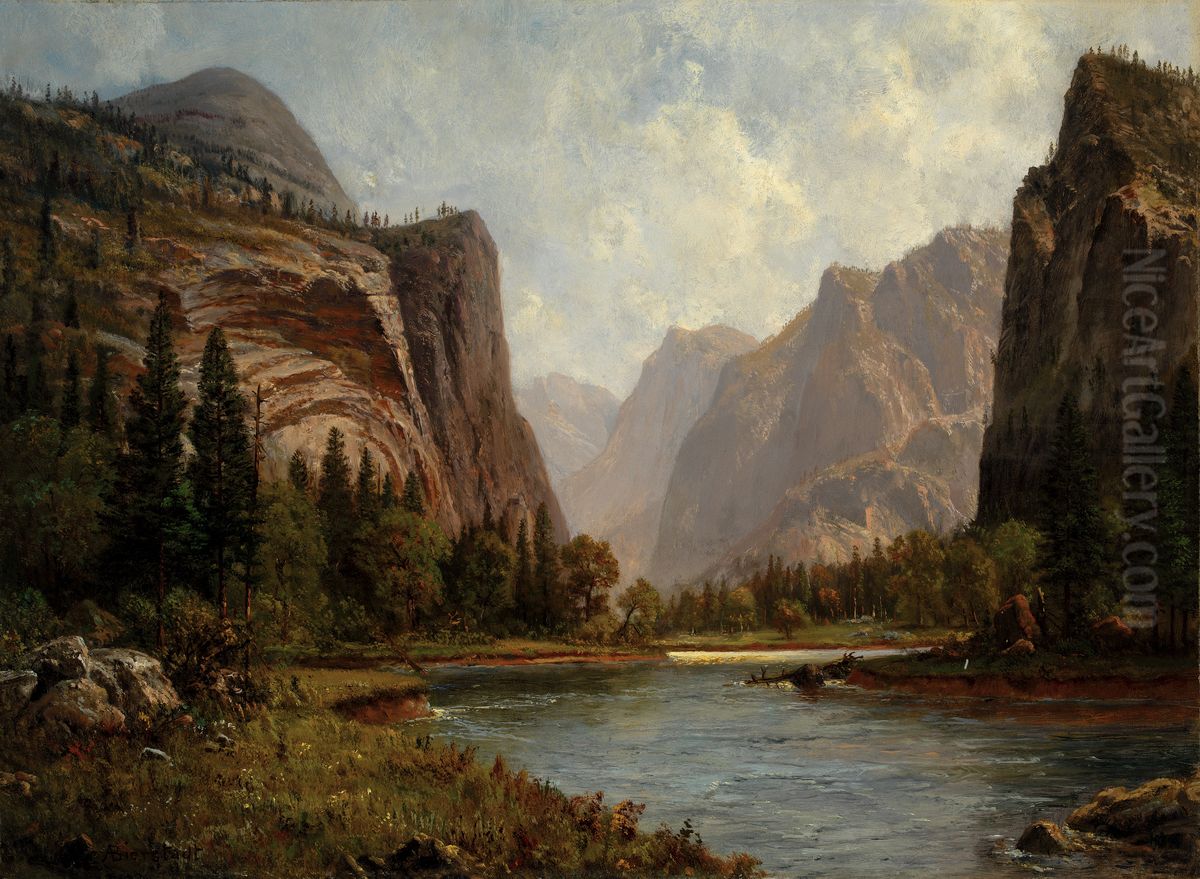 Gates of the Yosemite Oil Painting by Albert Bierstadt