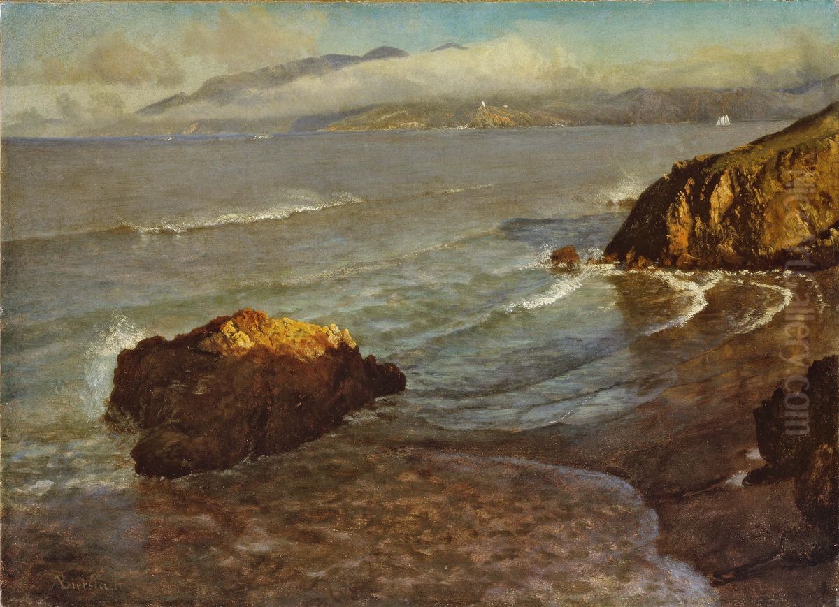 Entrance to the Golden Gate Oil Painting by Albert Bierstadt