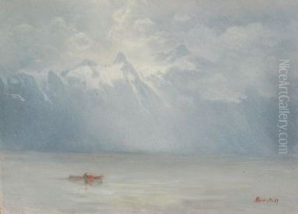Loring, Alaska Oil Painting by Albert Bierstadt