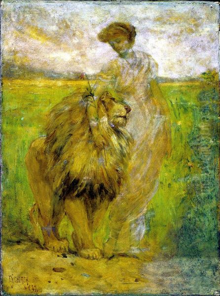 Supremacy Oil Painting by Frederick Stuart Church