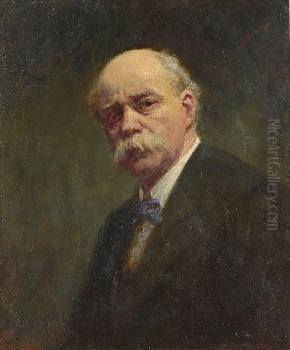 Self-portrait (1913) Oil Painting by Frederick McCubbin