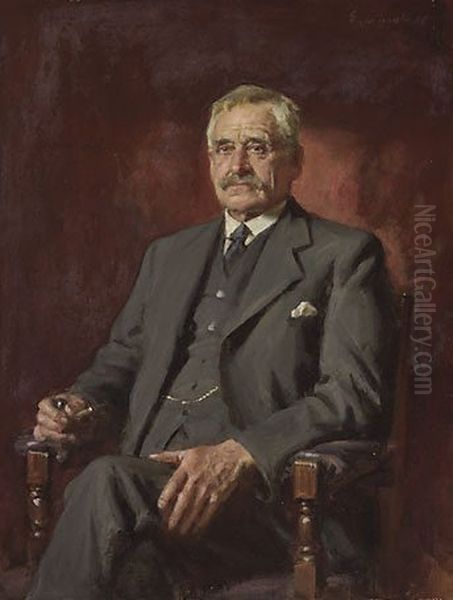 Banjo Paterson Oil Painting by John Longstaff