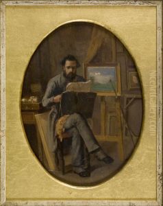 A Painter in his Studio. The Artist Himself (?)
