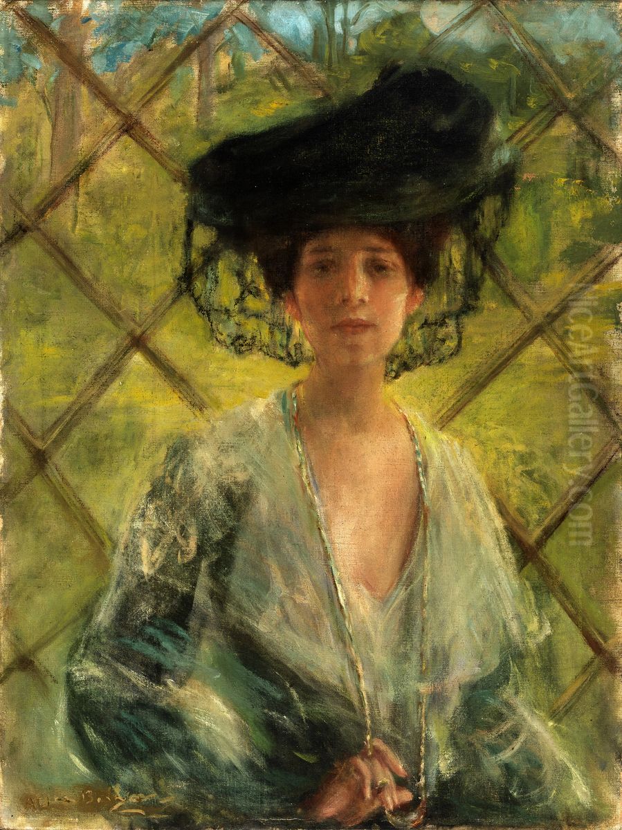 The Chatelaine Oil Painting by Alice Pike Barney